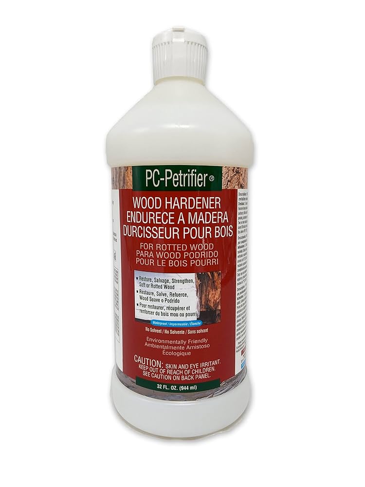PC Products PC-Petrifier Water-Based Wood Hardener, 32 oz